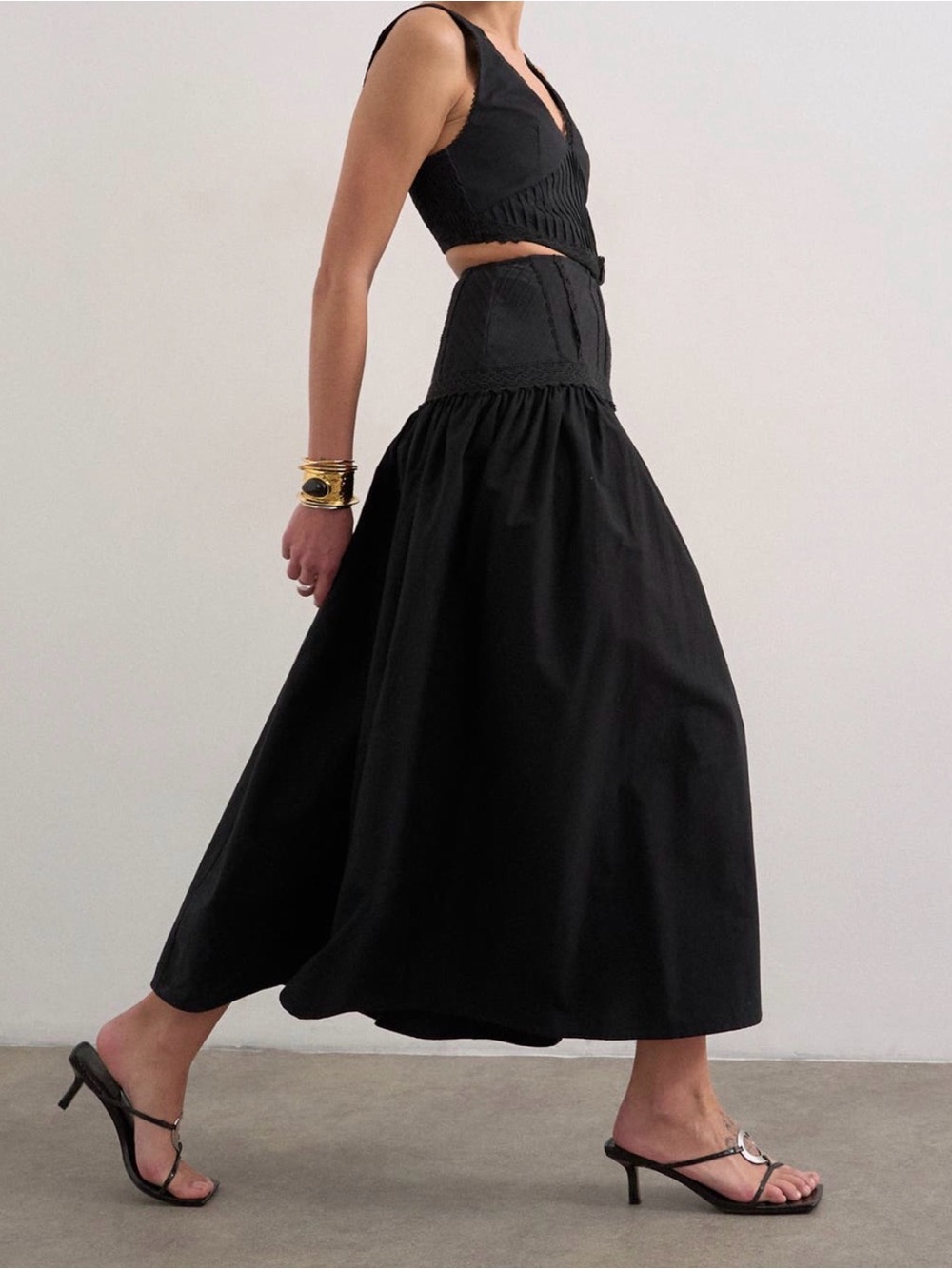 The perfect black summer dress